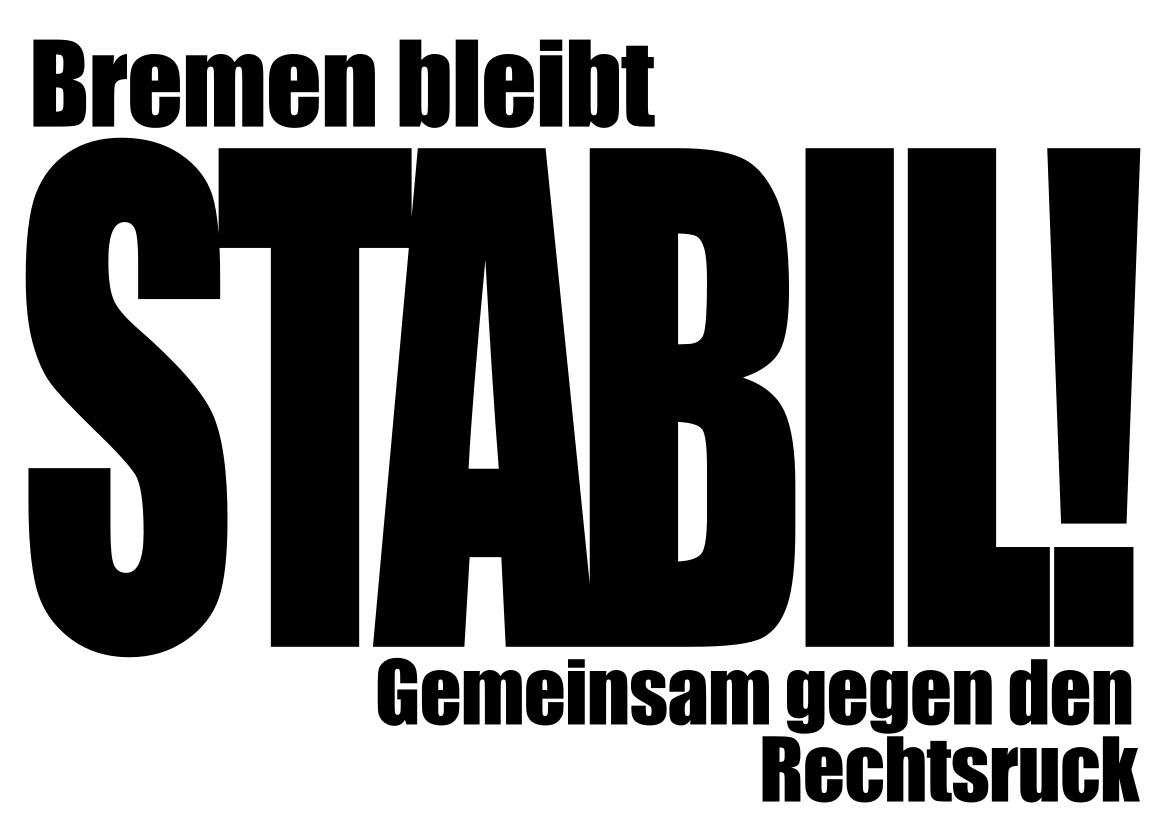 Gemeinsam gegen den Rechtsruck.