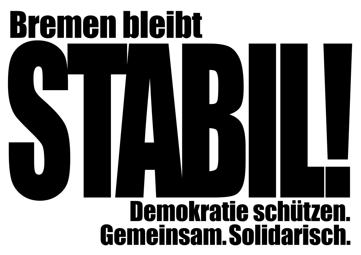 Demokratie schützen. Gemeinsam. Solidarisch